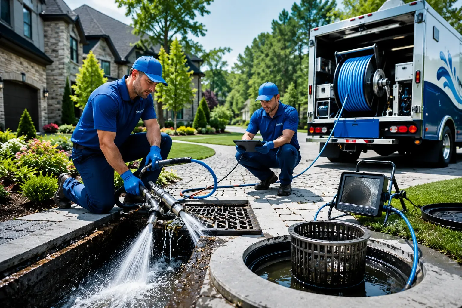 Local outdoor drain cleaning professionals in Lovely, KY